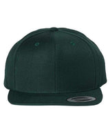 YP Classics Premium Flat Bill Snapback Cap - Yupoong 6089M
