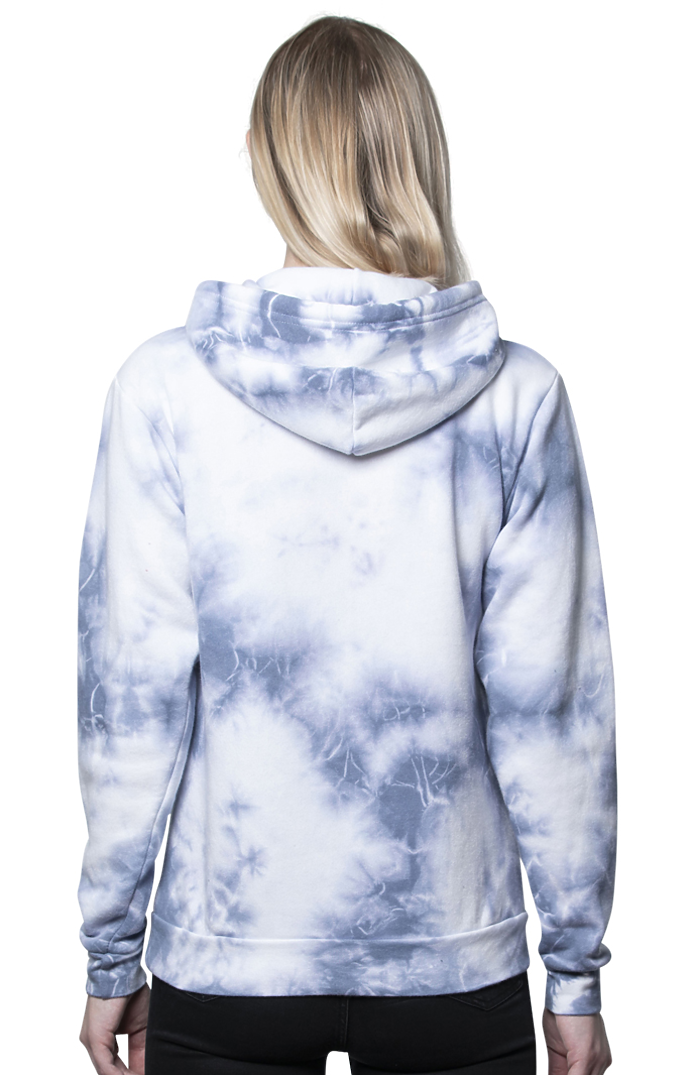 Royal Apparel 3555CTD Unisex Cloud Tie Dye Pullover Hoodie - Infinity
