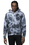 Royal Apparel 3555CTD Unisex Cloud Tie Dye Pullover Hoodie - Phantom