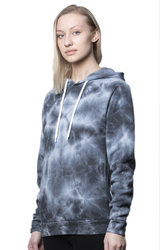Royal Apparel 3555CTD Unisex Cloud Tie Dye Pullover Hoodie - Phantom