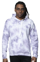 Royal Apparel 3555CTD Unisex Cloud Tie Dye Pullover Hoodie - Purple Haze