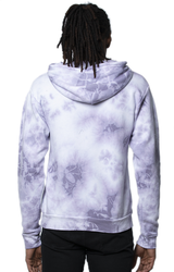Royal Apparel 3555CTD Unisex Cloud Tie Dye Pullover Hoodie - Purple Haze