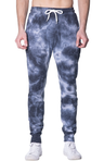 Royal Apparel 3557CTD Unisex Cloud Tie Dye Jogger Sweatpant - Phantom