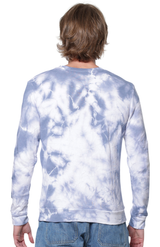 Royal Apparel 3559CTD Unisex Cloud Tie Dye Crew Sweatshirt - Infinity