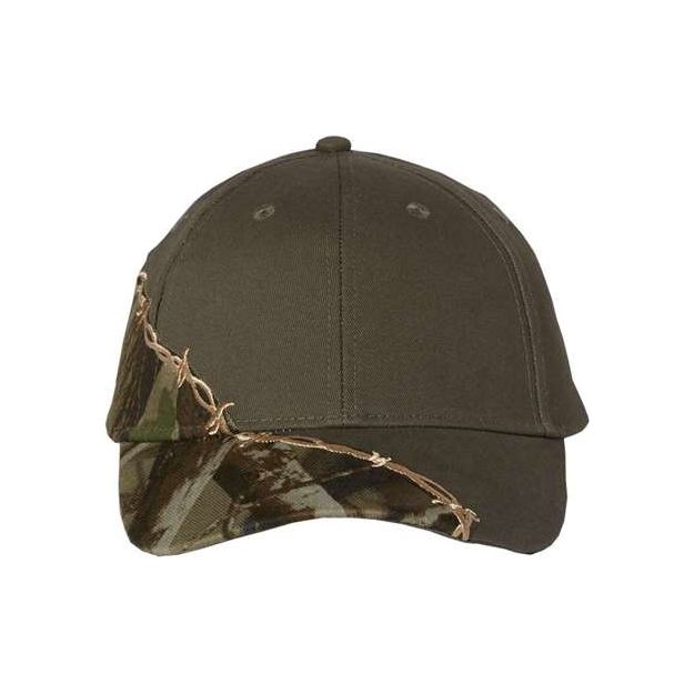 Kati Licensed Camo with Barbed Wire Embroidery Cap - Kati LC4BW Kati