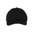 Valucap Bio-Washed Chino Twill Cap - Valucap VC350 Valucap Black Adjustable