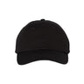 Valucap Bio-Washed Chino Twill Cap - Valucap VC350 Valucap Black Adjustable