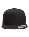 YP Classics Five-Panel Cotton Twill Snapback Cap - Yupoong 6007