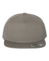 YP Classics Five-Panel Cotton Twill Snapback Cap - Yupoong 6007
