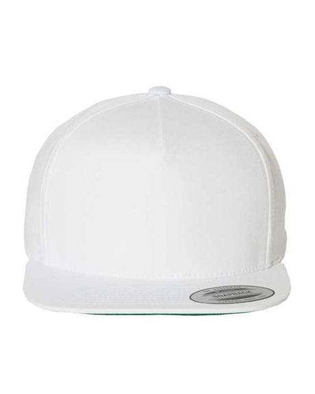 YP Classics Five-Panel Cotton Twill Snapback Cap - Yupoong 6007