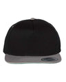 YP Classics Five-Panel Cotton Twill Snapback Cap - Yupoong 6007