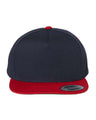 YP Classics Five-Panel Cotton Twill Snapback Cap - Yupoong 6007