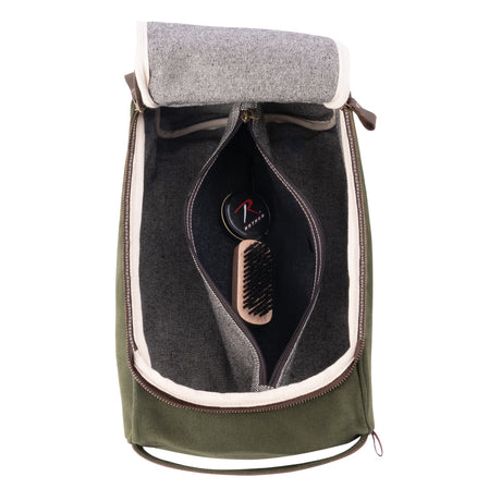 Rothco Canvas Shoe Bag Olive Drab