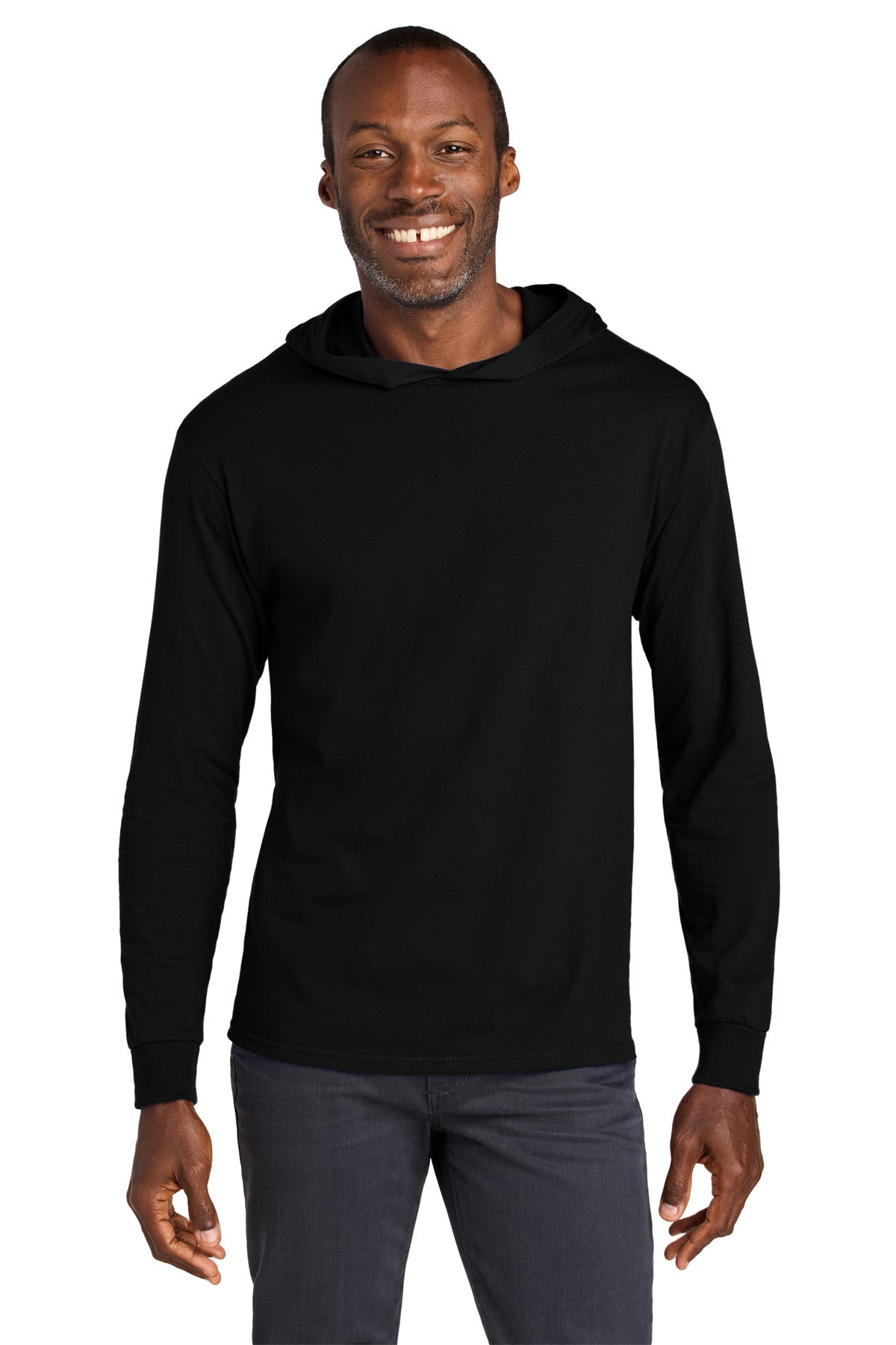 Jerzees Classics ™  Unisex Cotton Long Sleeve Hooded T-Shirt 363LH - Jerzees 363LH