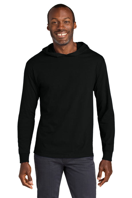 Jerzees Classics ™  Unisex Cotton Long Sleeve Hooded T-Shirt 363LH - Jerzees 363LH