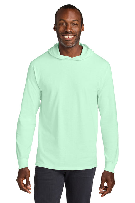 Jerzees Classics ™  Unisex Cotton Long Sleeve Hooded T-Shirt 363LH - Jerzees 363LH