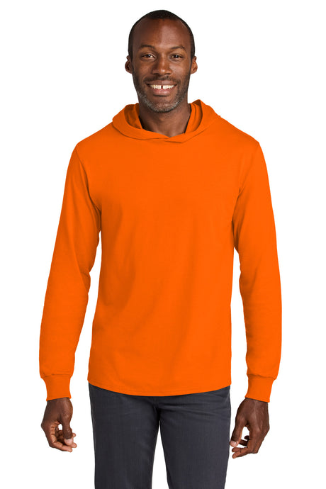 Jerzees Classics ™  Unisex Cotton Long Sleeve Hooded T-Shirt 363LH - Jerzees 363LH
