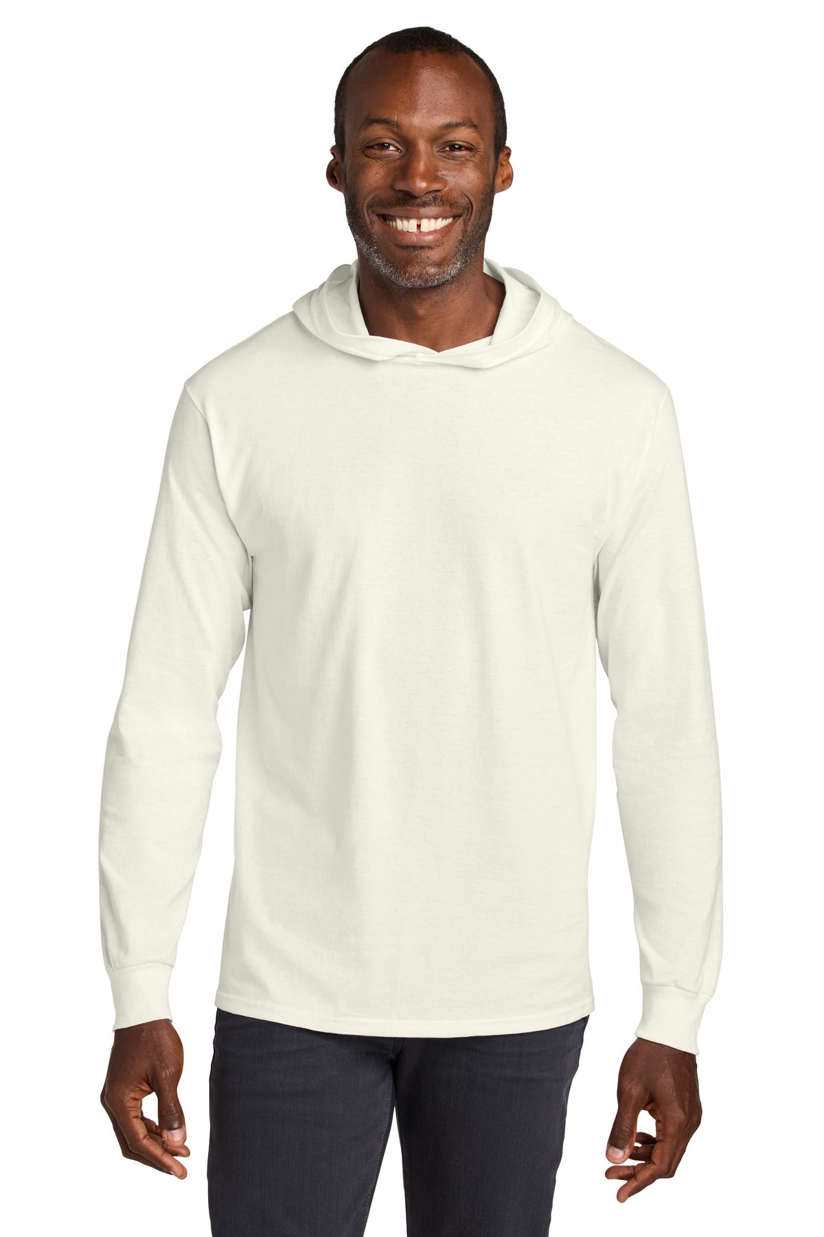 Jerzees Classics ™  Unisex Cotton Long Sleeve Hooded T-Shirt 363LH - Jerzees 363LH