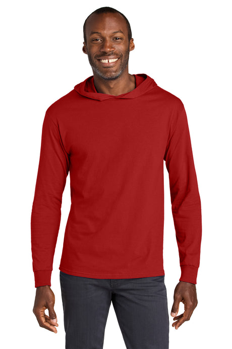 Jerzees Classics ™  Unisex Cotton Long Sleeve Hooded T-Shirt 363LH - Jerzees 363LH