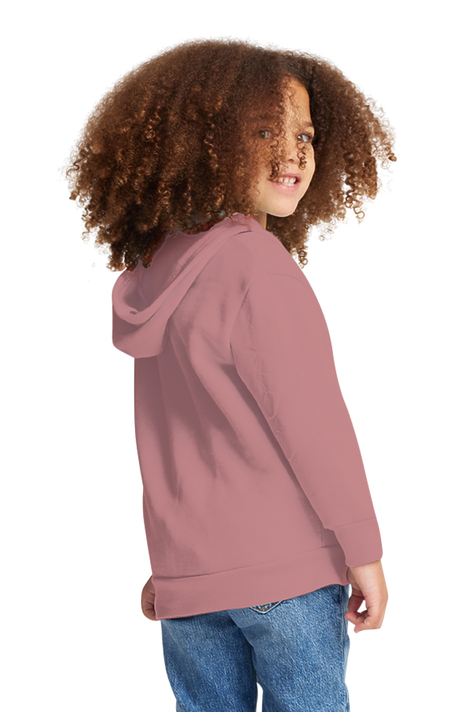 Royal Apparel 3666 Toddler Fashion Fleece Zip Hoodie - Desert Rose