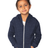Royal Apparel 3666 Toddler Fashion Fleece Zip Hoodie - Heather Indigo