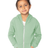 Royal Apparel 3666 Toddler Fashion Fleece Zip Hoodie - Heather Pistachio