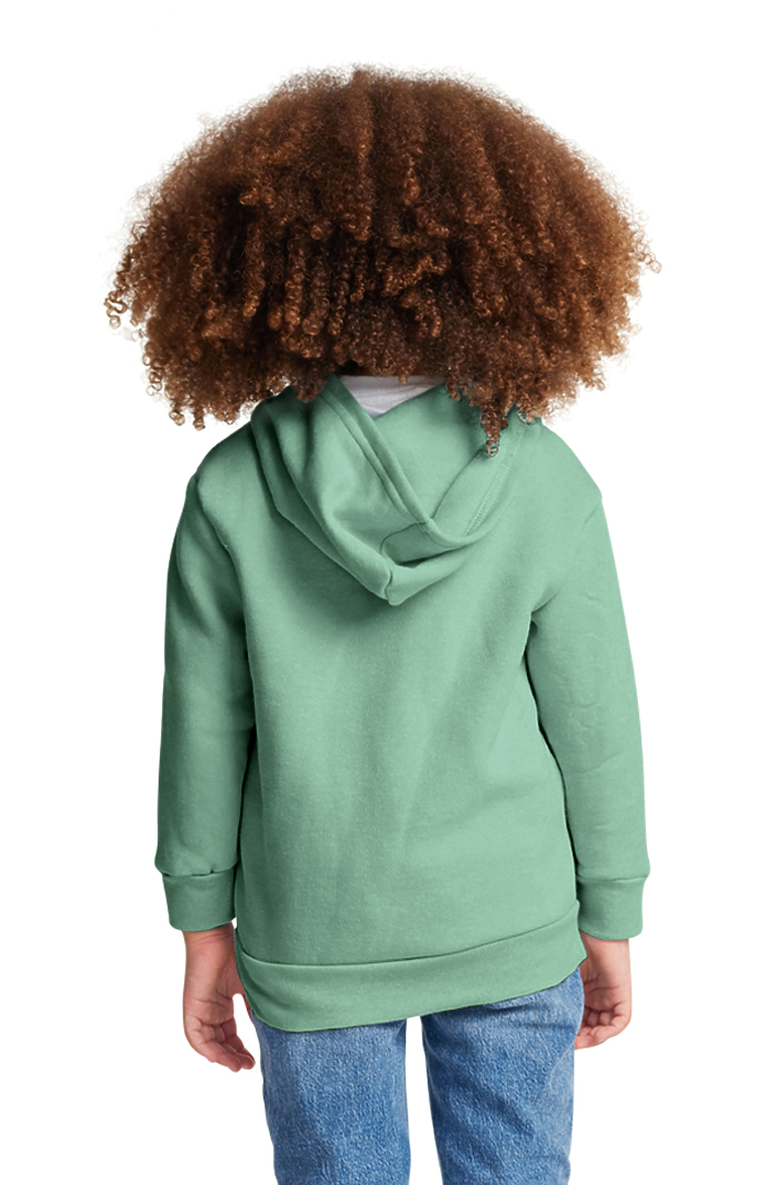 Royal Apparel 3666 Toddler Fashion Fleece Zip Hoodie - Heather Sage