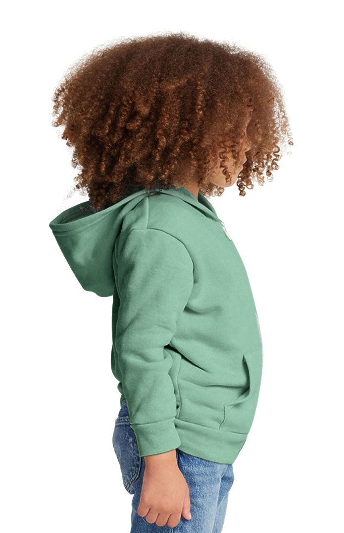 Royal Apparel 3666 Toddler Fashion Fleece Zip Hoodie - Heather Sage