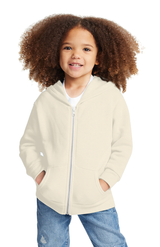 Royal Apparel 3666 Toddler Fashion Fleece Zip Hoodie - Natural