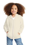Royal Apparel 3666 Toddler Fashion Fleece Zip Hoodie - Natural