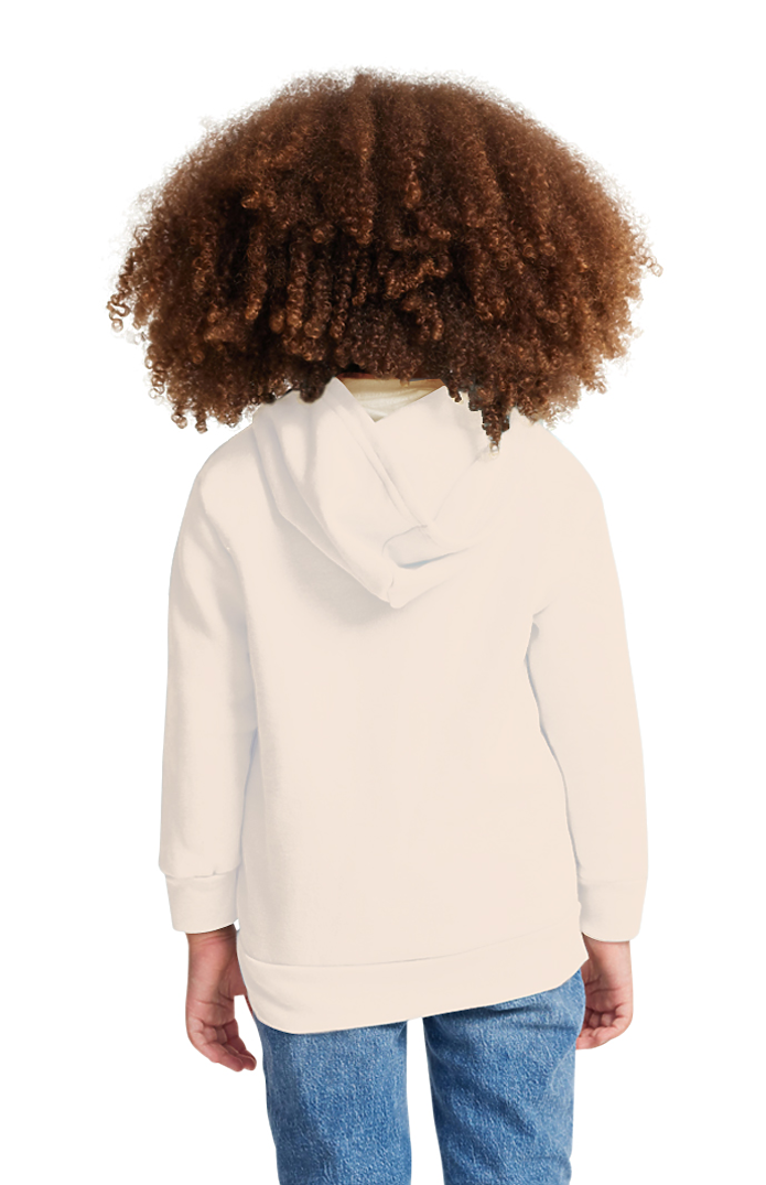 Royal Apparel 3666 Toddler Fashion Fleece Zip Hoodie - Natural