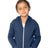 Royal Apparel 3666 Toddler Fashion Fleece Zip Hoodie - Navy