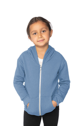 Royal Apparel 3666 Toddler Fashion Fleece Zip Hoodie - Periwinkle