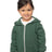 Royal Apparel 3666 Toddler Fashion Fleece Zip Hoodie - 50/50 Pine