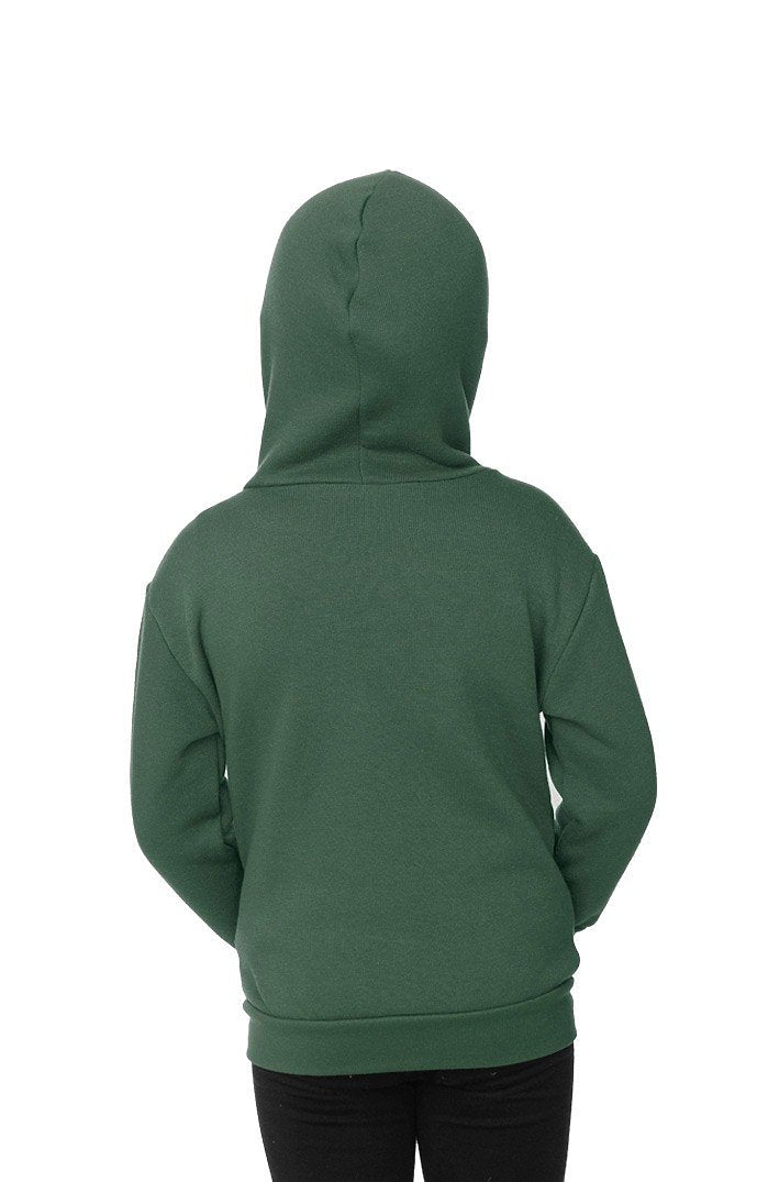 Royal Apparel 3666 Toddler Fashion Fleece Zip Hoodie - 50/50 Pine