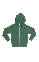 Royal Apparel 3666 Toddler Fashion Fleece Zip Hoodie - 50/50 Pine