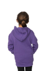 Royal Apparel 3666 Toddler Fashion Fleece Zip Hoodie - Purple