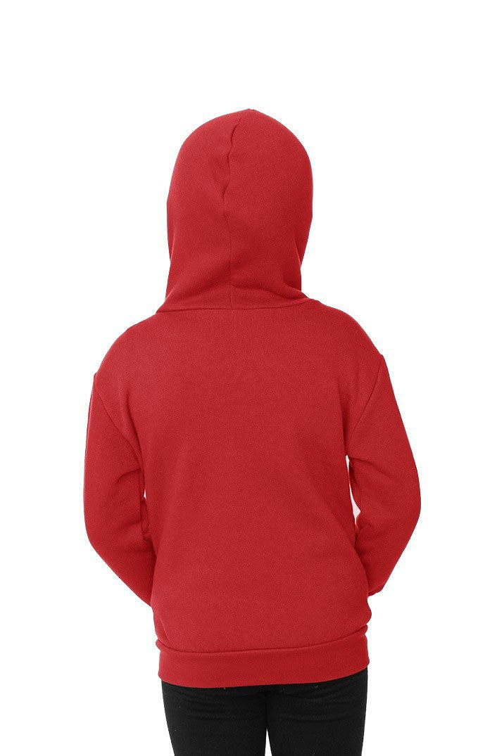 Royal Apparel 3666 Toddler Fashion Fleece Zip Hoodie - Red
