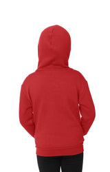 Royal Apparel 3666 Toddler Fashion Fleece Zip Hoodie - Red