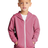 Royal Apparel 3666 Toddler Fashion Fleece Zip Hoodie - Wine