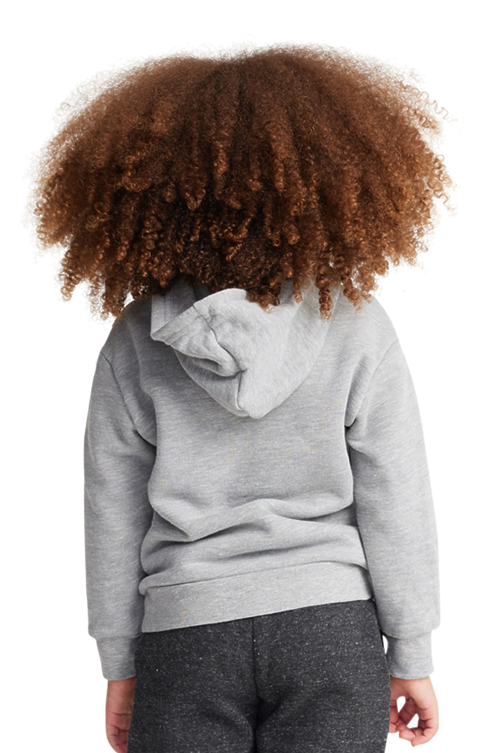 Royal Apparel 3669 Toddler Fashion Fleece Pullover Hoodie - Heather Grey