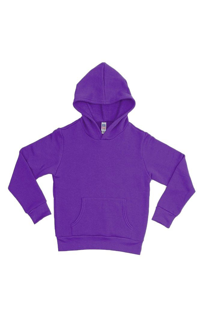 Royal Apparel 3669 Toddler Fashion Fleece Pullover Hoodie - Purple