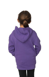Royal Apparel 3669 Toddler Fashion Fleece Pullover Hoodie - Purple