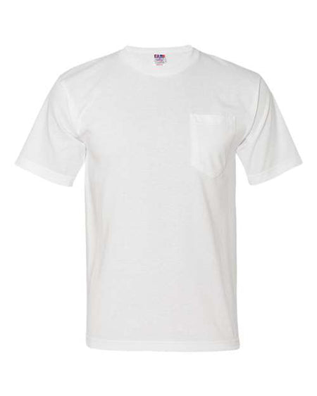 Bayside USA-Made Midweight Pocket T-Shirt - Bayside 5070 Bayside