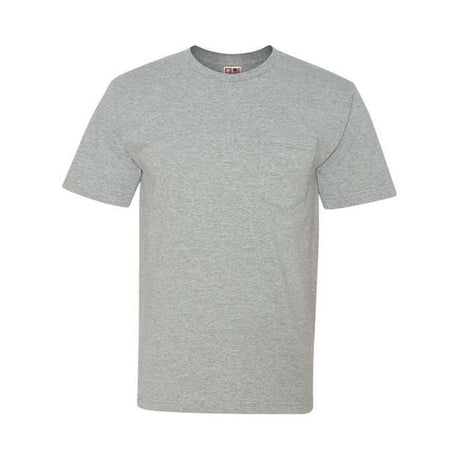 Bayside USA-Made Midweight Pocket T-Shirt - Bayside 5070 Bayside