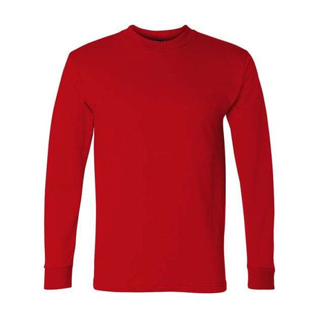 Bayside Unisex Union-Made Long Sleeve T-Shirt - Bayside 2955 Bayside Red 2XL