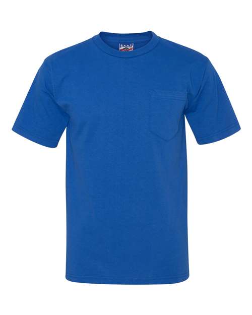 Bayside Union-Made Pocket T-Shirt - Bayside 3015 Bayside