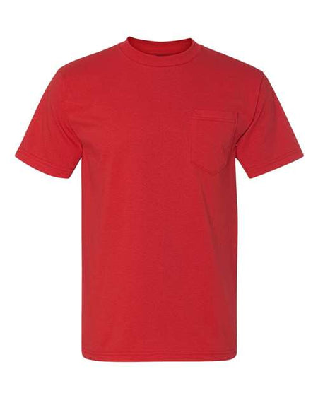 Bayside Union-Made Pocket T-Shirt - Bayside 3015 Bayside