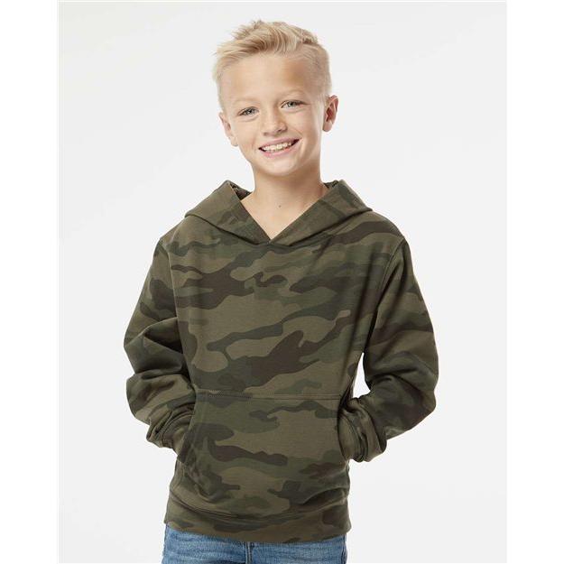 Independent Trading Co. Youth Midweight Hooded Sweatshirt - Independent Trading Co. SS4001Y Independent Trading Co.