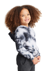 Royal Apparel 3699CTD Toddler Fleece Cloud Tie Dye Pullover Hoodie - Phantom